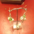 Crystal, Amethyst freshwater Pearl Earrings - Image 1